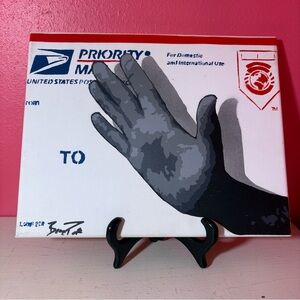 New * Multi Layer Graffiti SLAP Stencil Painting USPS United States Mail US Pope